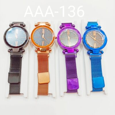 RELOJ UNISEX METAL AAA-136