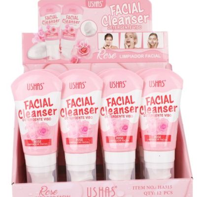 USHAS LIMPIDOR FACIAL DE ROSAS X1 HA315