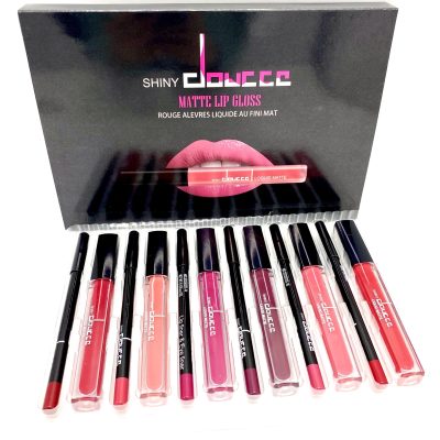 SET LABIAL+DELINEADOR LABIAL SHINE AC-27013