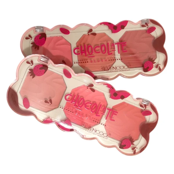 Paleta De Rubor Chocolate 3cl. | Sevencool