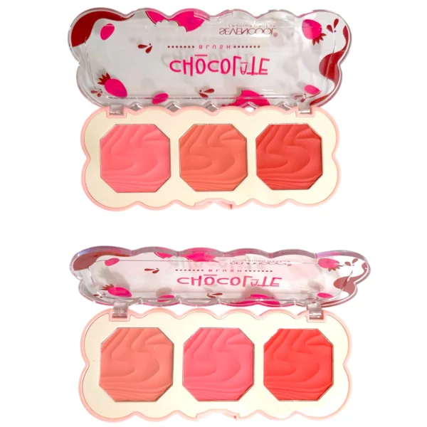 Paleta De Rubor Chocolate 3cl. | Sevencool