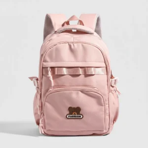 Mochila Grande Escolar Fashion Oso
