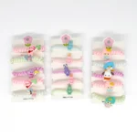 Set de Colitas Estilo Cable Surtidas 5 Pzas.