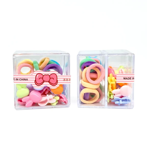 Set de Gomitas Elásticas & Mini Clips