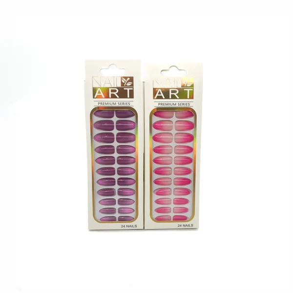 Uñas Postizas con Glitter