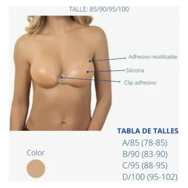 Pezonera Silicona Ajustable