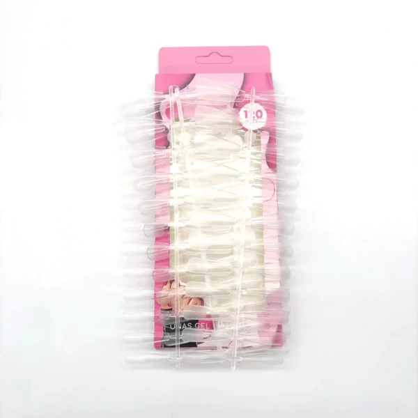 Set Uñas Postizas Gel120Pzas Coffin | Dodo Lady