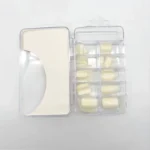 Uñas Postizas Cuadradas 100 Tips Cortos | Yu Yao Zhi