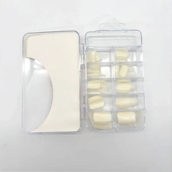 Uñas Postizas Cuadradas 100 Tips Cortos | Yu Yao Zhi