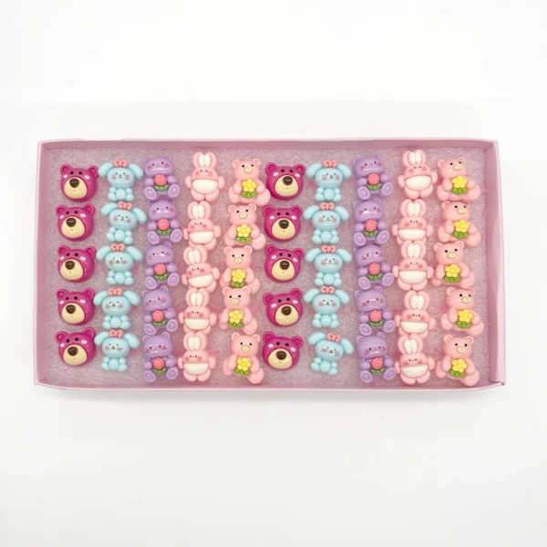 Set Anillos Infantiles 50Pzas.