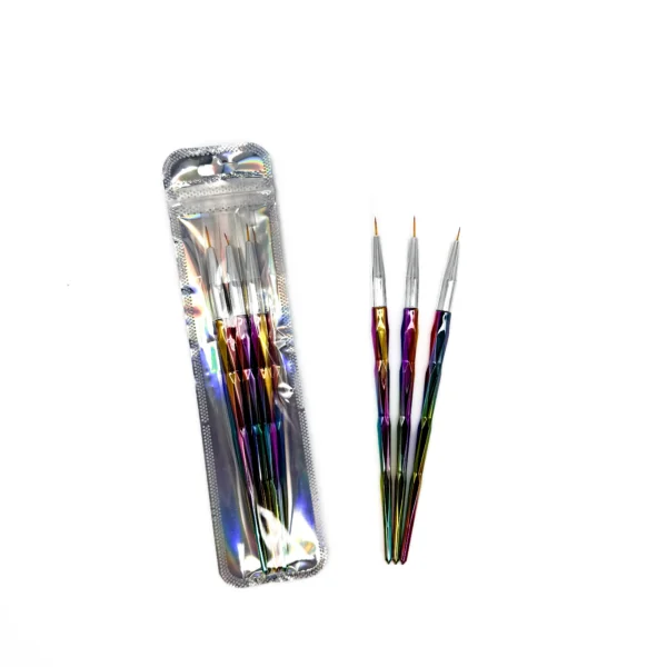 Kit Pincel Liner Tornasol 3Pzas