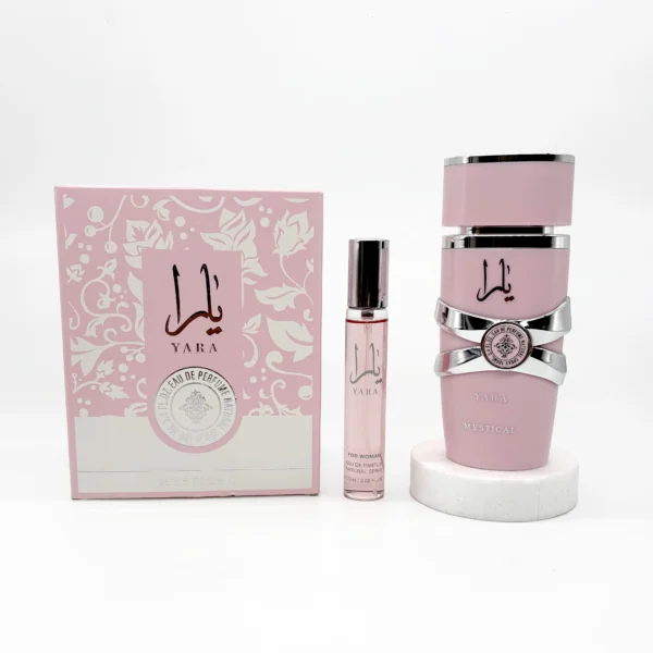 Set Perfume Yara Rosa 100ml + Tubo 20ml | Mystical
