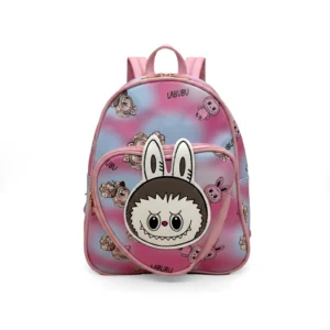 Mochila Labubu Bolsillo Triangular