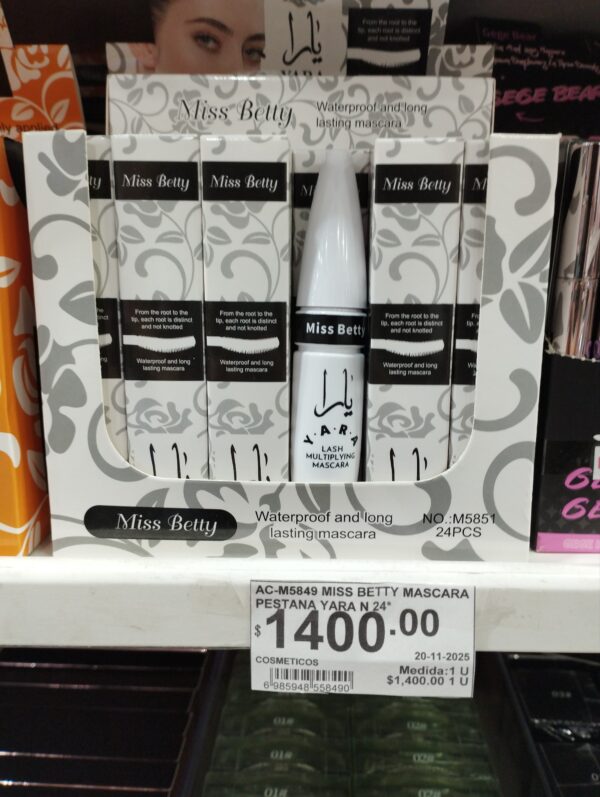 Máscara de Pestañas MultiplyingYara | Miss Betty