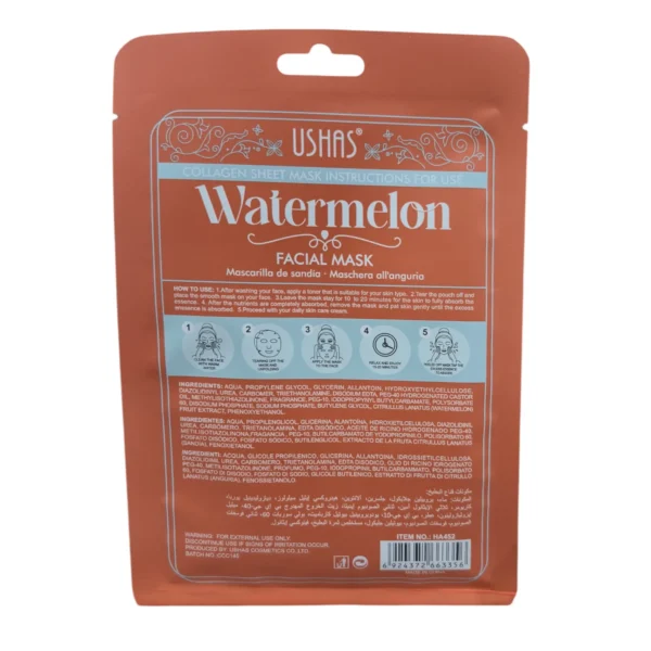 Mascarilla Facial Watermelon | Ushas