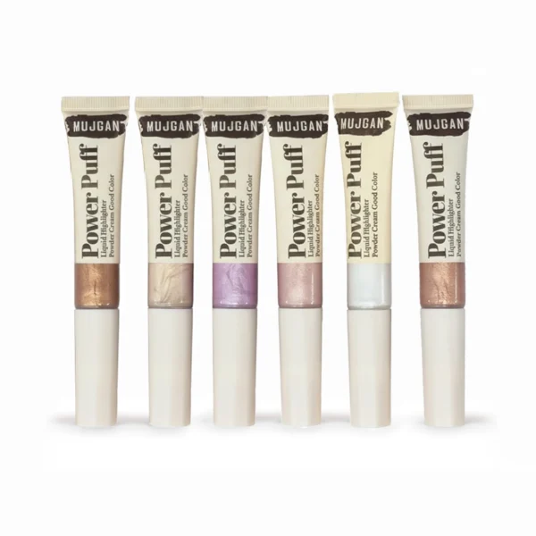 Iluminador Líquido Con Aplicador Power Puff | Mujgan