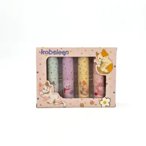 Set de Labiales Gatito 4 Pzas. | Kobeleen