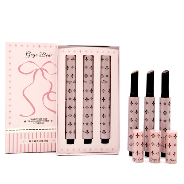 Set Brillo Labial Glossy 3 Pzas | Gege Bear