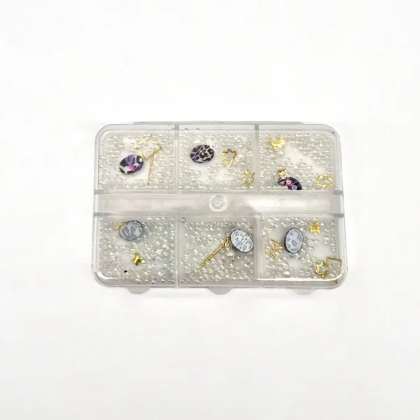 Kit de 6 Apliques para Uñas