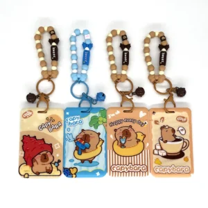 Porta SUBE Capibara Kawaii con Pulsera