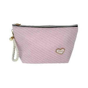 Portacosméticos Love con Tira de Perlas