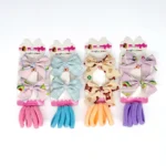 Set de Hebillas 2 Pzas. & Colitas 4 Pzas. | Dongfang Jewely