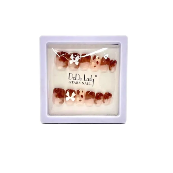 Uñas Decoradas Moño | Dodo Lady