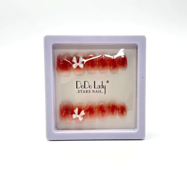 Uñas Decoradas Moño | Dodo Lady