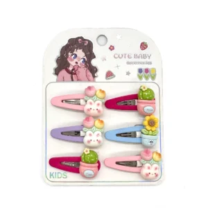 Clips para Nenas 6 Pzas. | Hello Baby Kids