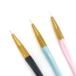 Pincel Liner para Manicura 3 Pzas.