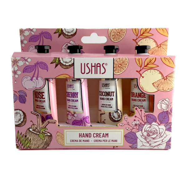 Set de Crema para Manos 4 Pzas. | Ushas