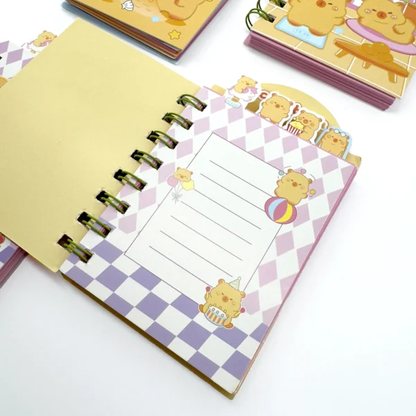 Mini Agenda Capibara con Separadores A7