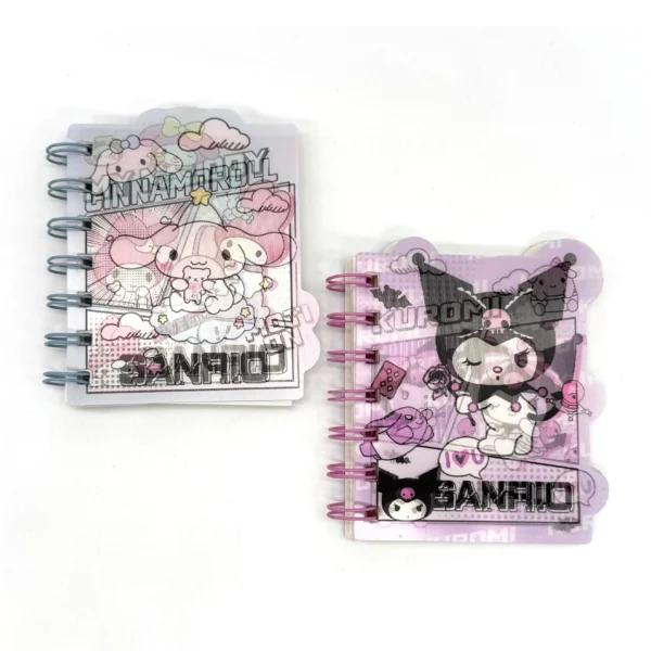 Mini Agenda Sanrio Efecto Lenticular A7
