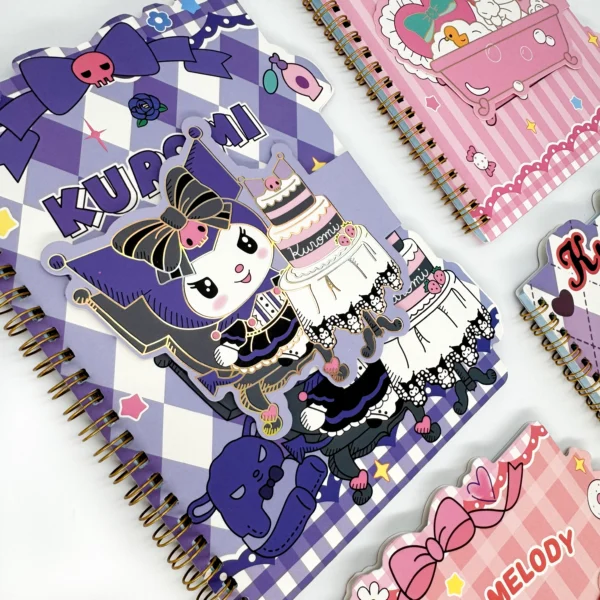 Cuaderno Sanrio A5 36 Hojas Cierre Mágico
