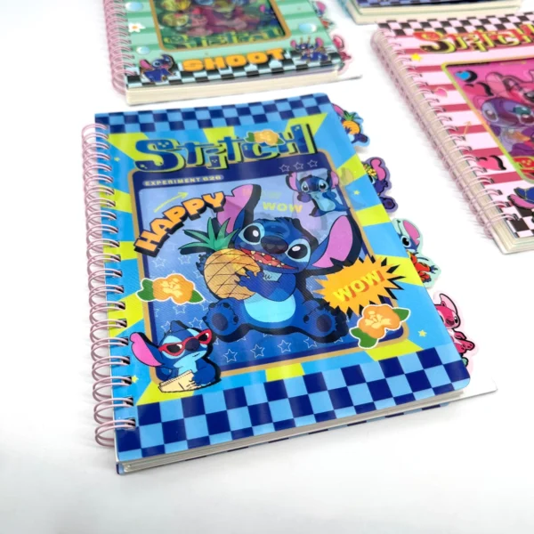 Cuaderno Stitch con Separadores A5 70 Hojas