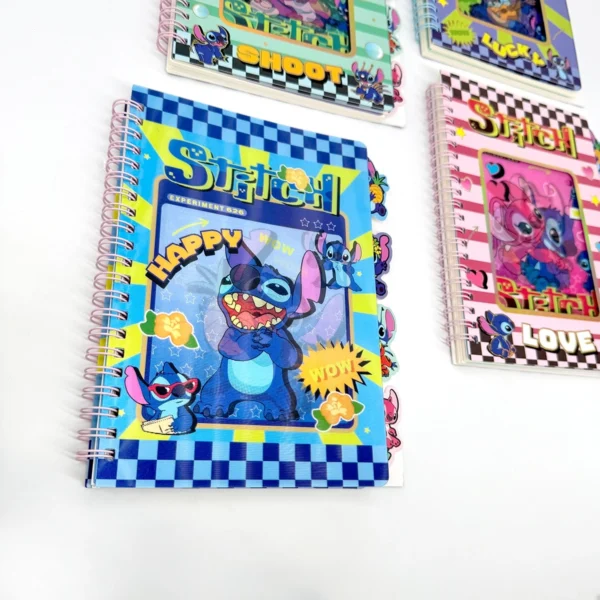 Cuaderno Stitch con Separadores A5 70 Hojas