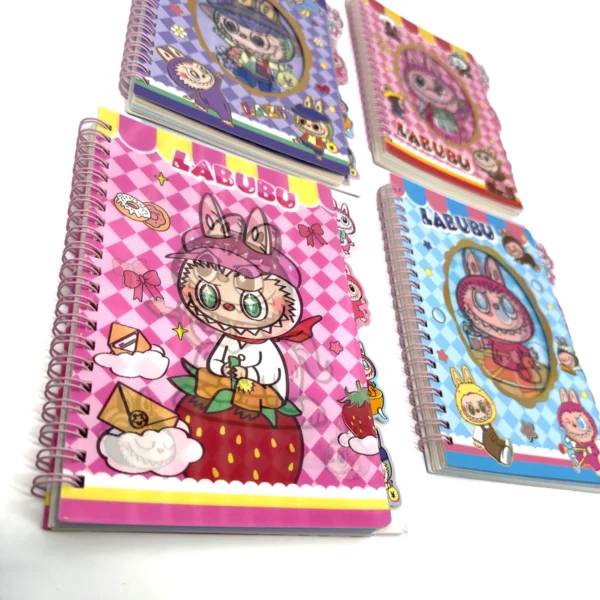 Cuaderno Labubu con Separadores A5 70 Hojas