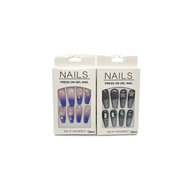 Uñas Decoradas con Gemas