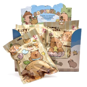 Bolsita Sorpresa Grande Peluche Capibara con Cartas Coleccionables