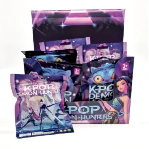 Bolsita Sorpresa Pequeña Peluche K-Pop Demon Hunters con Cartas Coleccionables