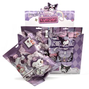 Bolsita Sorpresa Grande Peluche Kuromi con Cartas Coleccionables