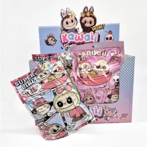 Bolsita Sorpresa Grande Peluche Labubu con Cartas Coleccionables