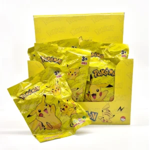 Bolsita Sorpresa Pequeña Peluche Pikachu con Cartas Coleccionables