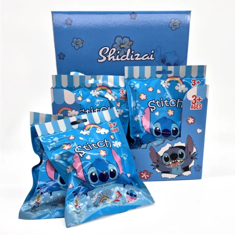 Bolsita Sorpresa Pequeña Peluche Stitch con Cartas Coleccionables