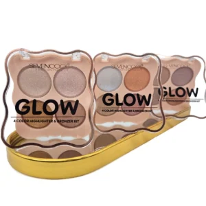 Paleta De Iluminador & Bronzer 4 Cls. | Sevencool