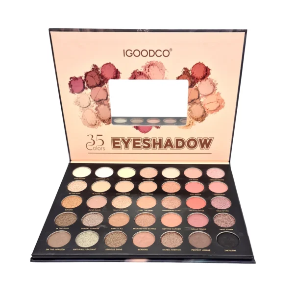 Paleta de Sombras 35 Cls. | Igoodco