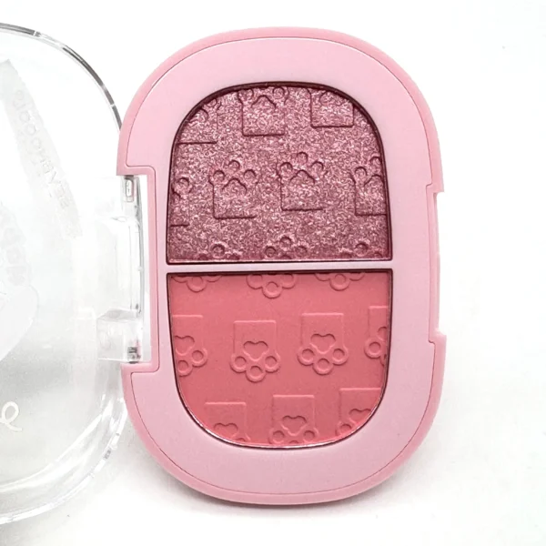 Paleta de Rubor & Iluminador Happy