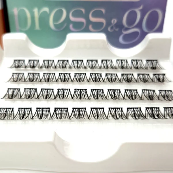 Pestañas Autoadhesivas Press&Go Surtidas | Pink Allure