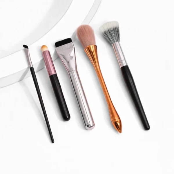 Set de Brochas para Maquillaje 5 Pzas.