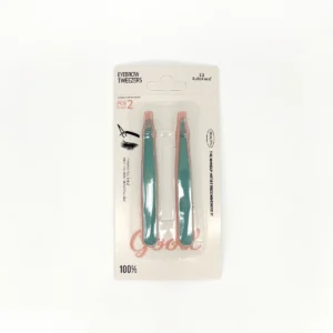 Set de Pinzas para Cejas Punta Gruesa & Fina 2 Pzas. | Ruby Face